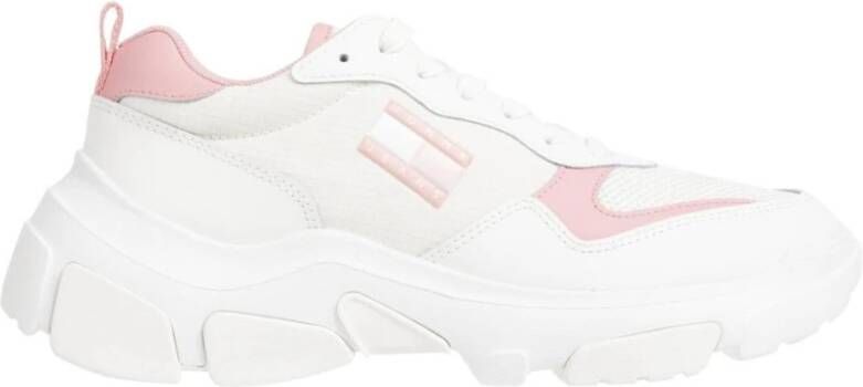 Tommy Jeans Roze Hybride Sneakers voor Vrouwen Multicolor Dames