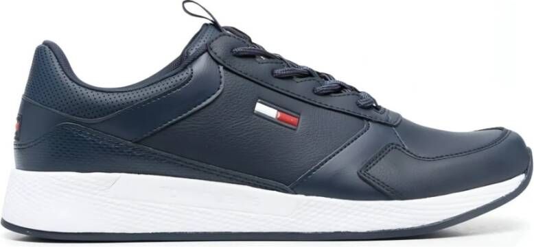 Tommy Hilfiger Heren Sneakers Blauw Schoenen