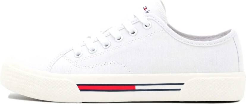 Tommy Jeans Sneakers met labeldetails model 'CANVAS'