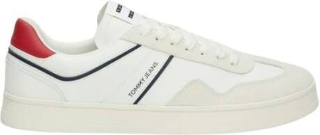 Tommy Jeans Retro Suede Herenschoenen Collectie White Heren