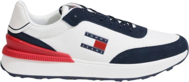 Tommy Jeans Technische Runner Schoenen Collectie Polyester Samenstelling Multicolor Heren