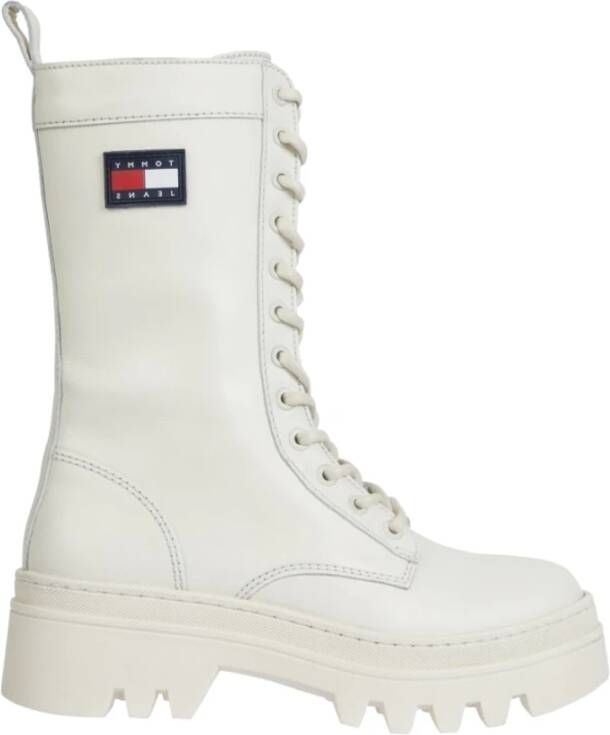 Tommy Jeans twelve booties Wit Dames