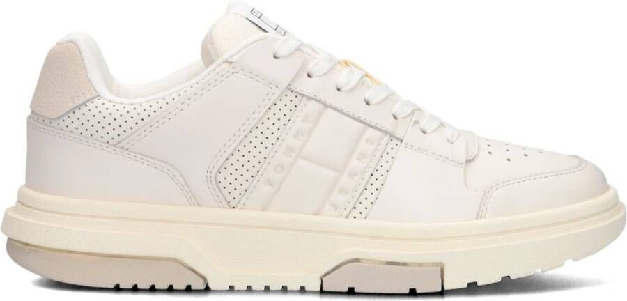 Tommy Jeans Witte Lage Sneakers The Brooklyn Elevated White Dames
