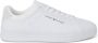 Tommy Jeans Witte leren veterschoenen met rubberen zool White Heren - Thumbnail 2