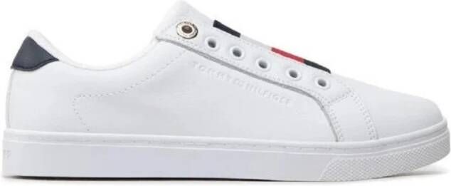 Tommy Jeans Witte Sneakers Makkelijk te dragen Leer White Dames