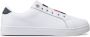 Tommy Jeans Witte Sneakers Makkelijk te dragen Leer White Dames - Thumbnail 1