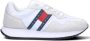 TOMMY JEANS Sneakers met sleehak TJW EVA RUNNER MAT MIX ESS vrijetijdsschoen halfschoen veterschoen met zijlogo-vlag - Thumbnail 1