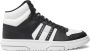 Tommy Jeans Zwarte leren hoge sneakers Black Heren - Thumbnail 1