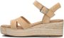 TOMS Sandalen Dames Audrey Maat: 43 5 Materiaal: Suède Kleur: Camel - Thumbnail 2