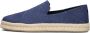 TOMS Instappers Santiago Maat: 40 5 Materiaal: Canvas Kleur: Blauw - Thumbnail 2