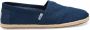 TOMS Seasonal classic Blauw Canvas Espadrilles Dames - Thumbnail 2