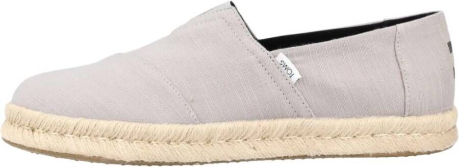 TOMS Espadrilles Gray Heren