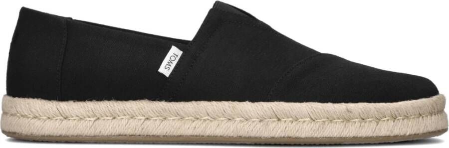 TOMS Heren Espadrilles Alp Rope 2.0 Black Heren