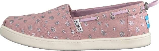 TOMS Meisjes Glitter Loafers Bimini Pink Dames