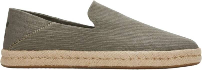 TOMS Santiago Groene Loafers Green Heren