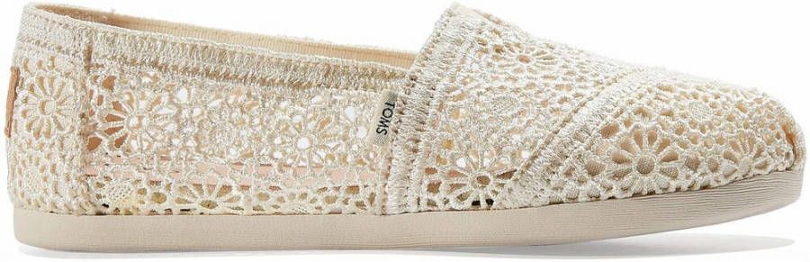 Toms Schoenen Creme Alpargata loafers creme