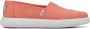 TOMS Instappers Instapschoenen Canvas Alpargata Mallow Zalm - Thumbnail 1