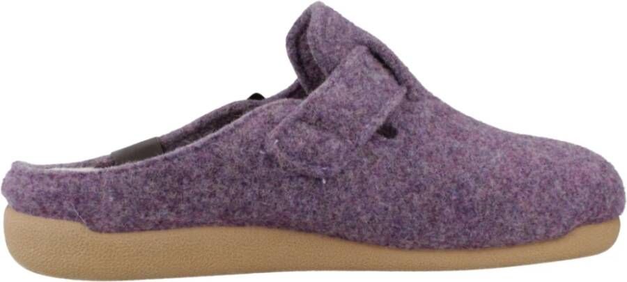 Toni Pons Comfortabele huisslippers pantoffels Purple Dames