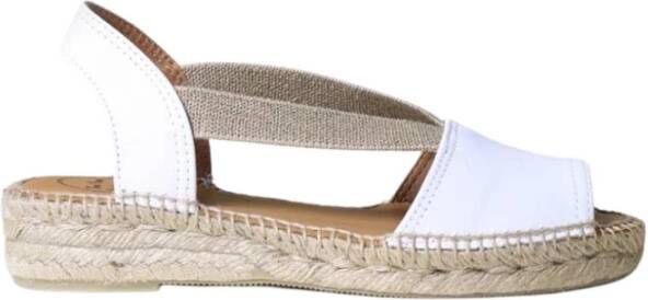 Toni Pons Flat Sandals White Dames