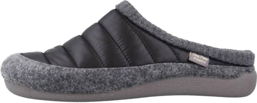 Toni Pons Moderne Comfort Pantoffels Black Heren