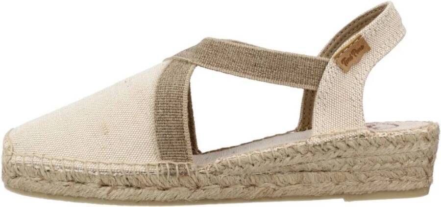 Toni Pons Verdi VT Espadrilles Beige Dames