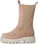 Toral Chunky Chelsea Laarzen Beige Dames - Thumbnail 1