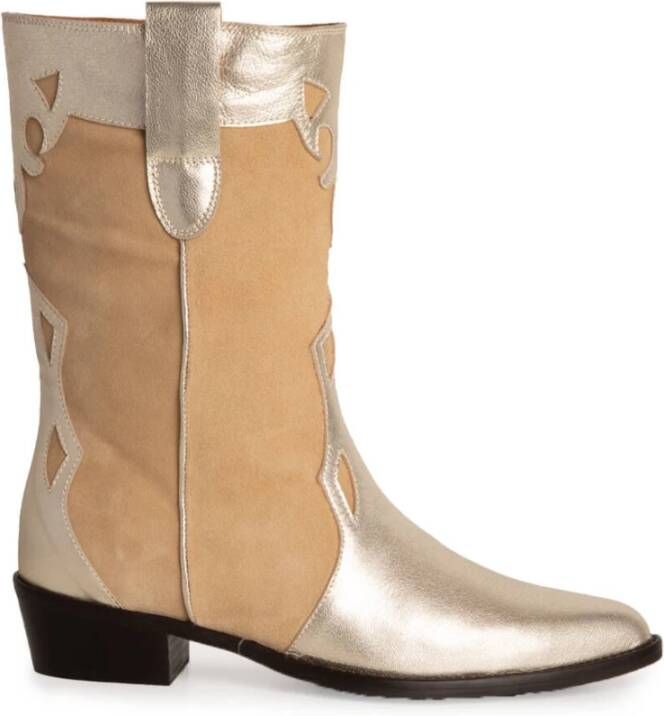 Toral Cowboy laarzen 12765 Beige Dames