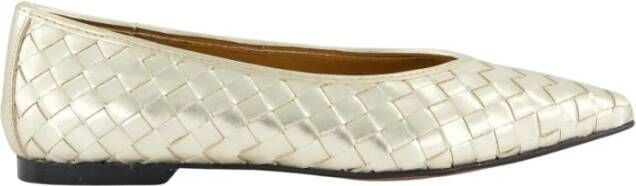 Toral Dames Magda Loafer Metallic Goud Yellow Dames