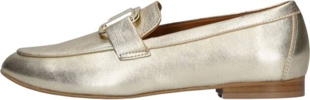 Toral Gouden Loafers Stijlvol Model Yellow Dames