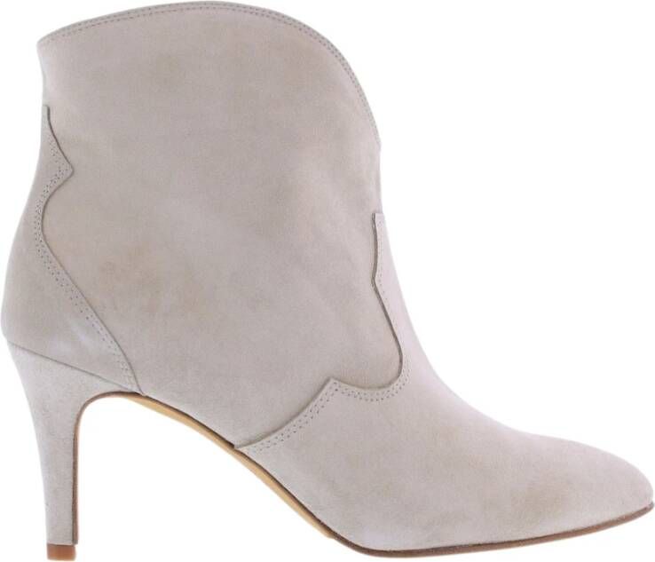 Toral Selene Heeled Boots Beige Dames