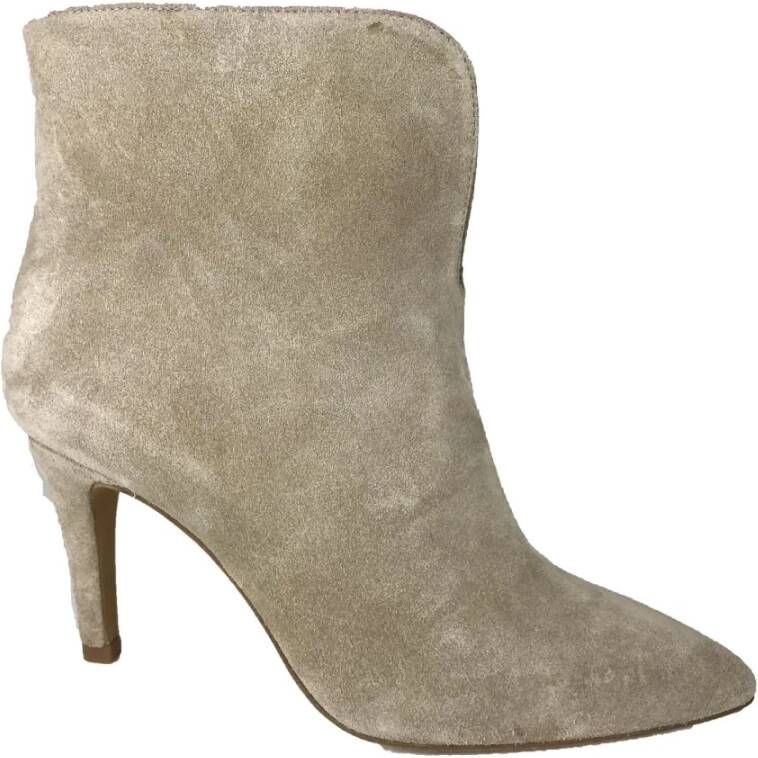 Toral Stijlvolle Laarzen Beige Dames