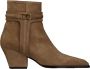 Toral Taupe Enkellaarzen Cossima Stijl Brown Dames - Thumbnail 1