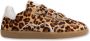 Toral Tijgerprint Sneakers met Klittenband Brown Dames - Thumbnail 1