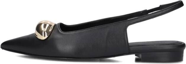 Toral Zwarte Slingback Schoenen voor Vrouwen Black Dames