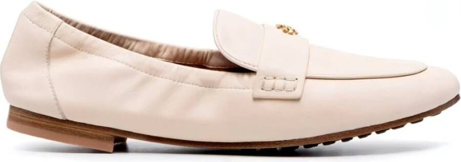 TORY BURCH Beige Ballet Loafers Beige Dames