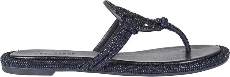 TORY BURCH Blauwe Sandalen voor Vrouwen Blue Dames