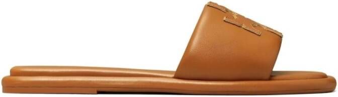 TORY BURCH Comfortabele sliders voor vrouwen Bruin Dames