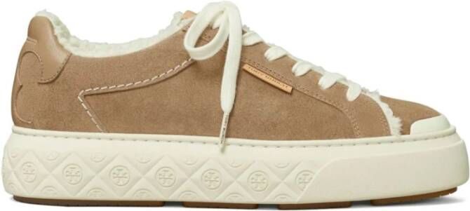 TORY BURCH Bruine Ladybug Trainers Sneaker Flats Brown Dames