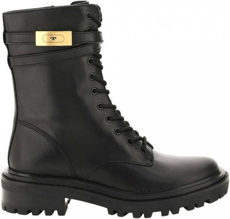 tory burch combat boots