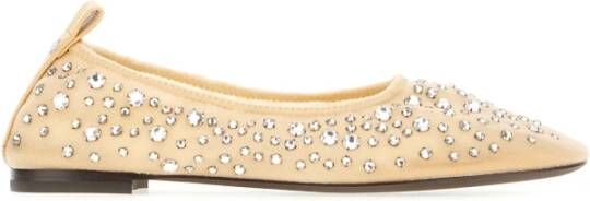 TORY BURCH Elegante ballerina's voor vrouwen Beige Dames