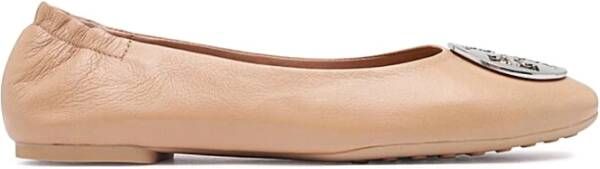 TORY BURCH Claire Ballet Flats Moderne Twist op Klassiek Design Beige Dames