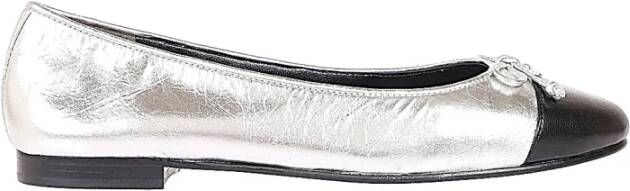 TORY BURCH Elegante Ballet Flats voor Vrouwen Gray Dames