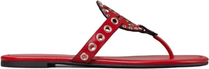 TORY BURCH Eyelet Sandalen Red Dames