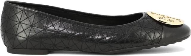 TORY BURCH Gewatteerde Leren Ballet Flats Black Dames