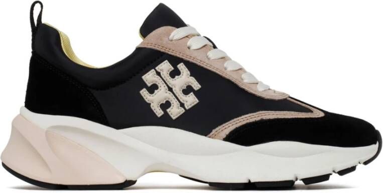 TORY BURCH Good Luck Trainer: Stijlvolle en Comfortabele Sneakers Zwart Dames