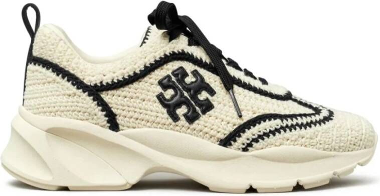 TORY BURCH Good Luck Sneakers Wit White Dames