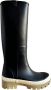 TORY BURCH Hoge Hurricane Regenlaarzen Black Dames - Thumbnail 1