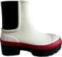 TORY BURCH Ivoor Hurricane Laarzen Elastische Inzetstukken White Dames - Thumbnail 1