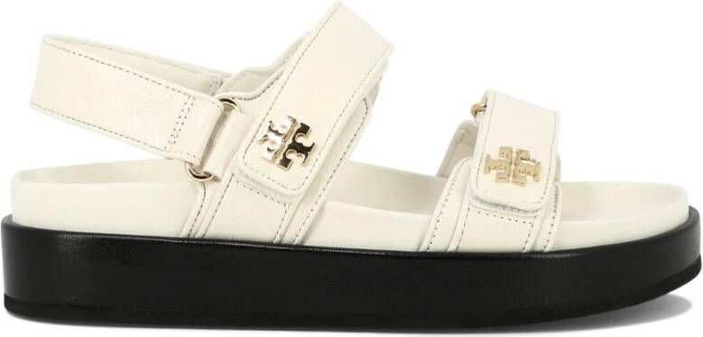 TORY BURCH Kira Sport Sandalen Leer Rubber White Dames