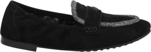 TORY BURCH Kristal Ballet Loafer in Perfect Zwart Black Dames